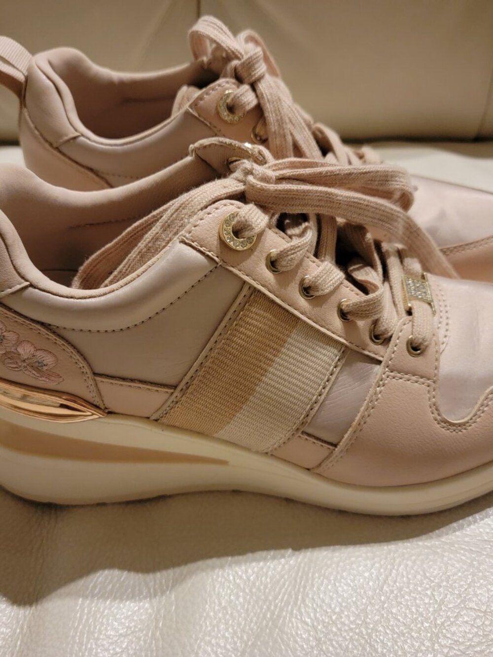 ALDO Blush Pink Sneakers Women's US 8